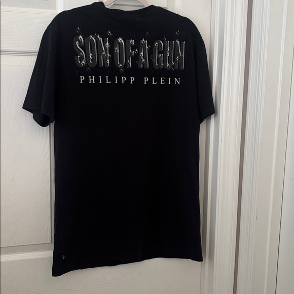 Philipp Plein Black Scarface Print T-Shirt - Picture 2 of 8